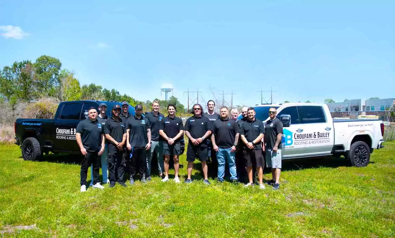choufani and bailey roofing-team-photo