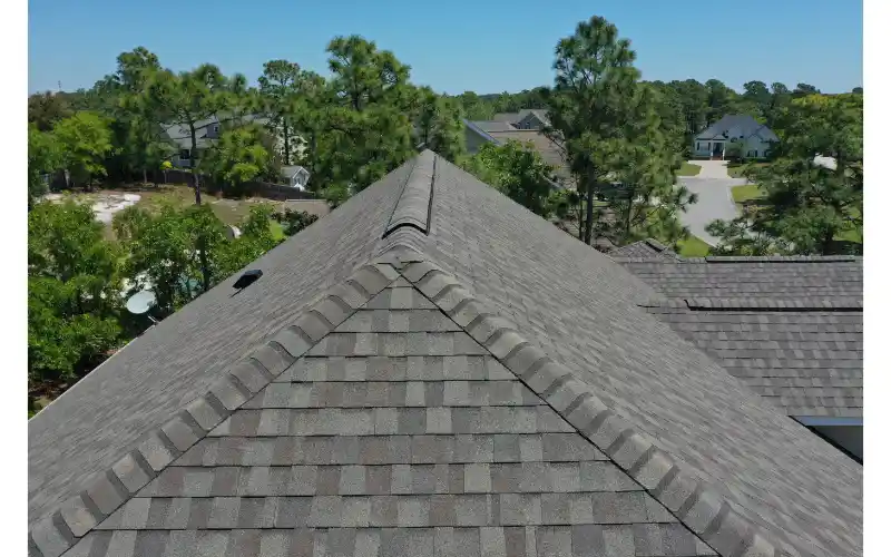 Ridge Vent on New Roof Wilmington NC