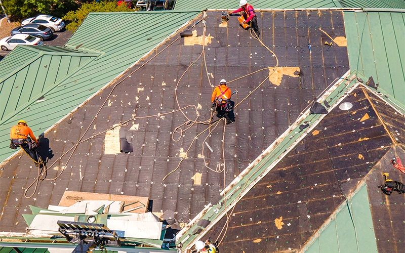 Choufani & Bailey Metal Roof Installation for Coastal Horizons