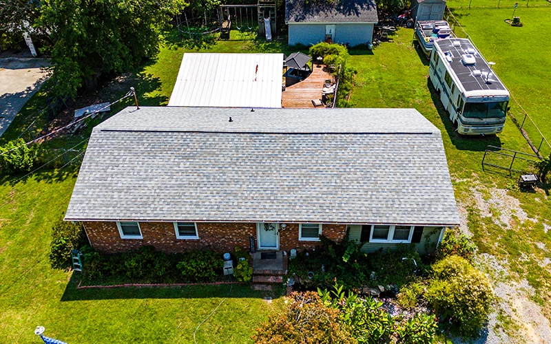 New Roof Replacement Garner NC by Choufani & Bailey Roofing