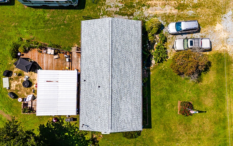 New Shingle Roof Replacement Garner NC by Choufani & Bailey Roofing
